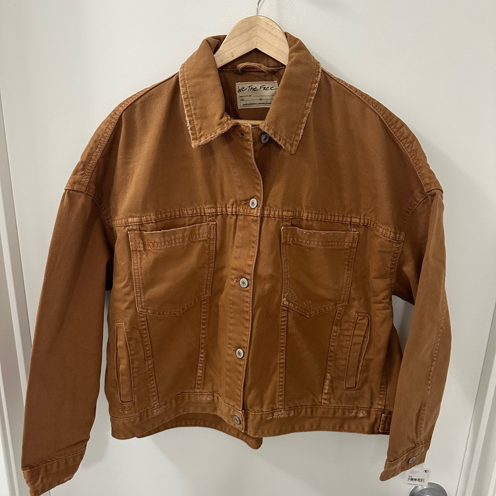 Free People Opal Swing Denim Jacket.
